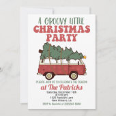 Groovy Kerstfeest Kaart (Voorkant)