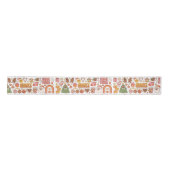 Groovy Kerstmis Hippie Retro Merry Santa Funny Lint (Voorkant)
