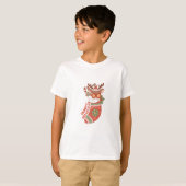 Groovy Kerstmis T-shirt (Voorkant volledig)