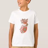 Groovy Kerstmis T-shirt (Voorkant)