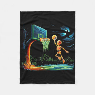 Groovy kettingzaag voor Halloween Graphic T-shirt Fleece Deken