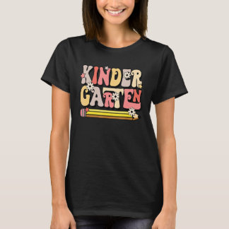 Groovy Kindergarten, 100 dagen terug op school T-shirt