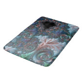 Groovy Kleurrijke Boho Hippie Mandelbrot Fractal A Badmat (Gekanteld)