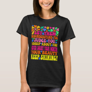 Groovy laat misverstaan geestelijke gezondheid zeg t-shirt