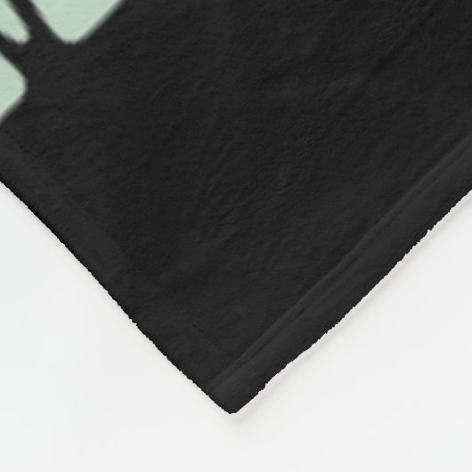 Groovy leraar Xmas Rockin' rond het klaslokaal Fleece Deken (Hoek)