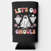Groovy Let's Go Ghouls Halloween Ghost Retro (Voorkant)