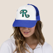 Groovy Letter "R"-Initiaal Trucker Pet (In situ)