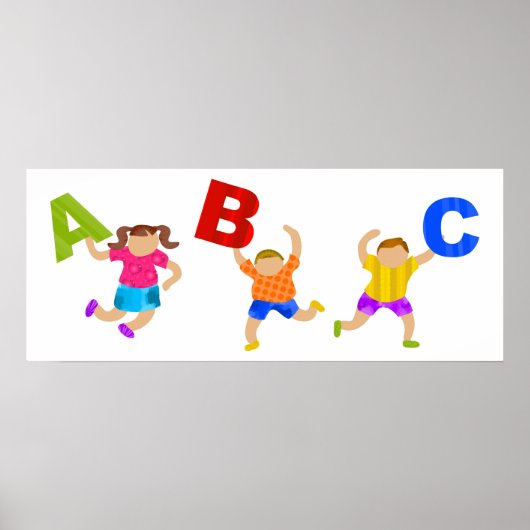 Groovy Letters Poster (Voorkant)