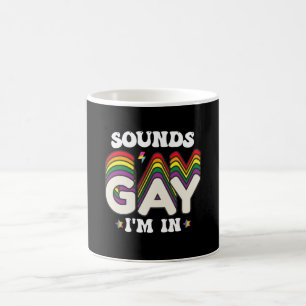 Groovy LGBT Pride Geluiden Gay Ik Ben In Koffiemok