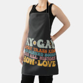 Groovy LGBT zegt dat homoseksuele bescherming bied Schort (Insitu)
