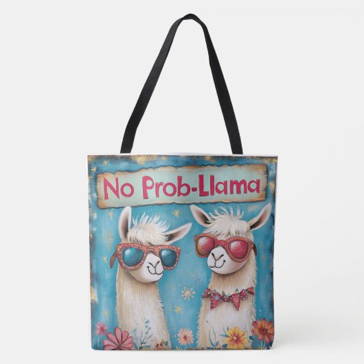 Groovy Llama Squad Draagtas (Voorkant)