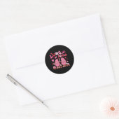 Groovy Long Squad longtherapeut Valentijn Ronde Sticker (Envelop)