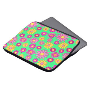 Groovy Madeliefjes Laptop Sleeve