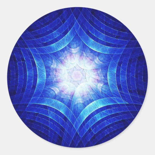 Groovy Magen Ronde Sticker (Voorkant)