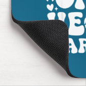 Groovy Mama Of A Heart Warrior Chd Awareness Heart Muismat (Hoek)