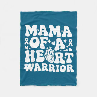Groovy Mama Van Een Hart Krijger Chd Bewustzijn Ha Fleece Deken
