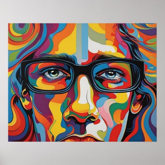 Groovy Man Levendig Poster (Voorkant)