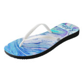 Groovy Marble Swirl Teenslippers (Schuin)