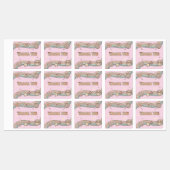 Groovy Meisjes Bedankt Labels (Vel)