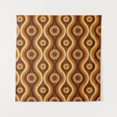 Groovy Mid Century Mod - Earth tone Wandkleed (Voorkant)