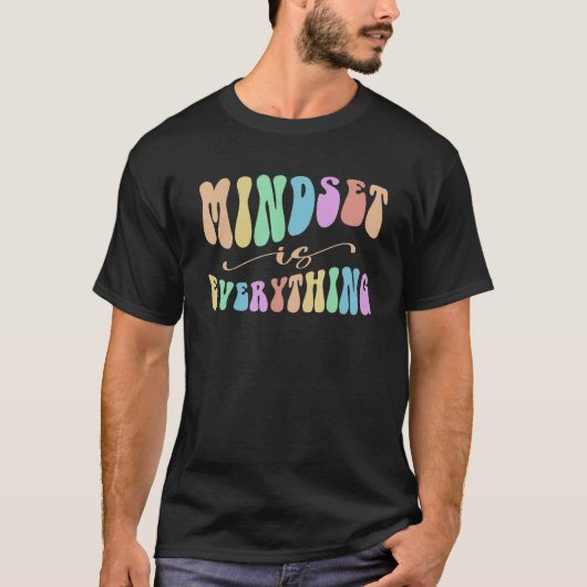 Groovy MINDSET EVERYTHING Future Millionaire in Tr T-shirt (Voorkant)