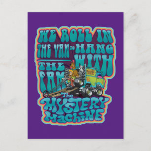 Groovy Mystery Machine Fam Graphic Briefkaart