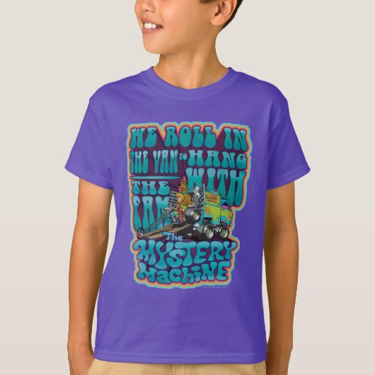 Groovy Mystery Machine Fam Graphic T-shirt (Voorkant)
