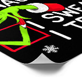 Groovy Naughty I Swear I Tried Christmas Xmas Men Poster (Hoek)