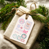 Groovy Nutcracker Retro Pastel Christmas Cadeaulabel