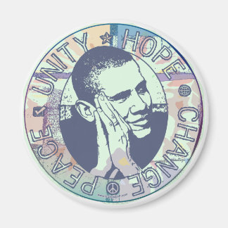 Groovy Obama 2008 Magneet
