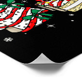 Groovy Oh Christmas Tree Cakes Debbie Becky Jen Ca Poster (Hoek)