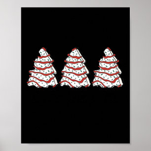 Groovy Oh Kerstboom Kerstlichten Leuke Kerstboom C Poster