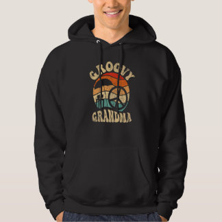 Groovy oma 70s esthetiek nostalgie 1970's retro hoodie