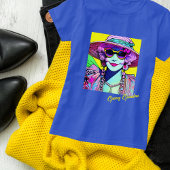 Groovy Oma Retro Flower Power  Hippie T-shirt