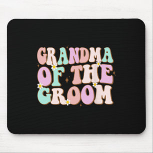 Groovy oma van de bruidegom huwelijksfeest oma muismat