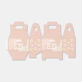 Groovy One 1e verjaardag Boho Retro Daisy Bedankdoosjes (Uitgevouwen)