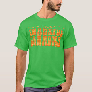 Groovy One Dankbare Oma Hallo Herfst Sfeer Dank T-shirt
