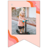 Groovy One Party Bunting Banner (Derde vlag)