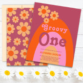 Groovy One Retro Daisy Arch 1e Verjaardagsfeest
