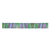 Groovy Paars en Green Tie Dye Ribbon Lint (Voorkant)