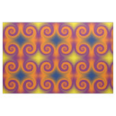 Groovy Paars Sinaasappel Stof (Fat Quarter)