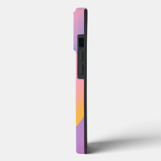 Groovy Paarse gradiënt | Persoonlijke scriptnaam Case-Mate iPhone Case (Achterkant / Links)