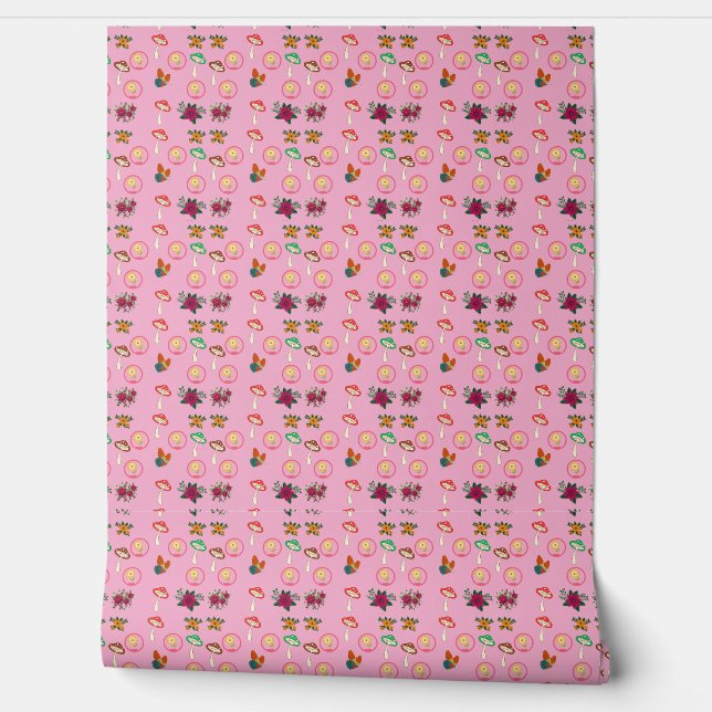 Groovy Patroon Behang (Afrollen)