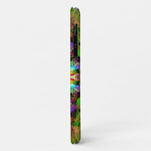 Groovy Peace Sign Rainbow Joy Case-Mate iPhone Case (Achterkant/links)