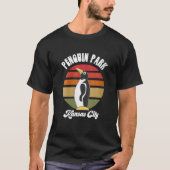 Groovy Penguin Park T-shirt (Voorkant)