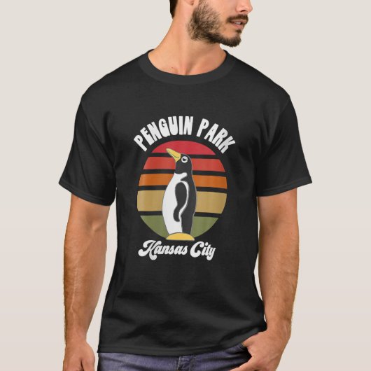 Groovy Penguin Park T-shirt (Voorkant)