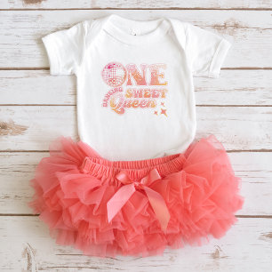 Groovy Perzik Roze Disco Danskoningin  Romper