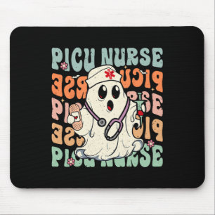 Groovy PICU Verpleegster Halloween Kostuum Peds Ve Muismat