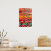 Groovy Pigs print (Keuken)