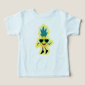 Groovy Pineapple Vibes – Cool Fruit Cartoon (Design voorkant)